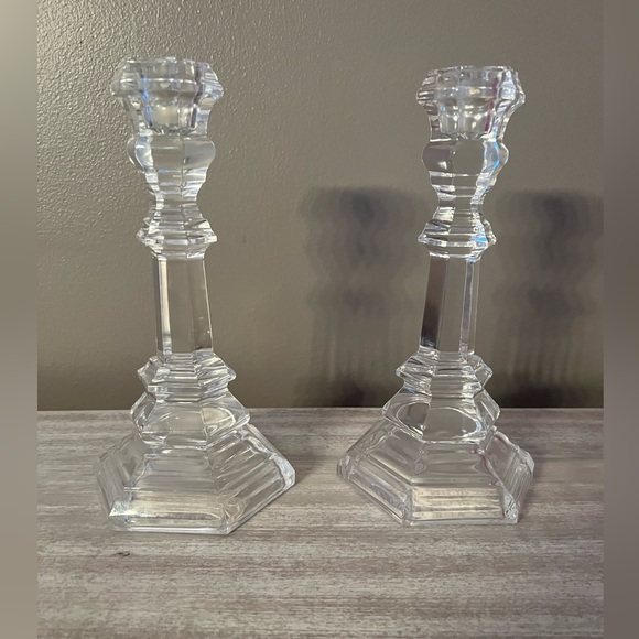 Tiffany & Co. Dining Tiffany And Co Crystal Candle Sticks Poshmark